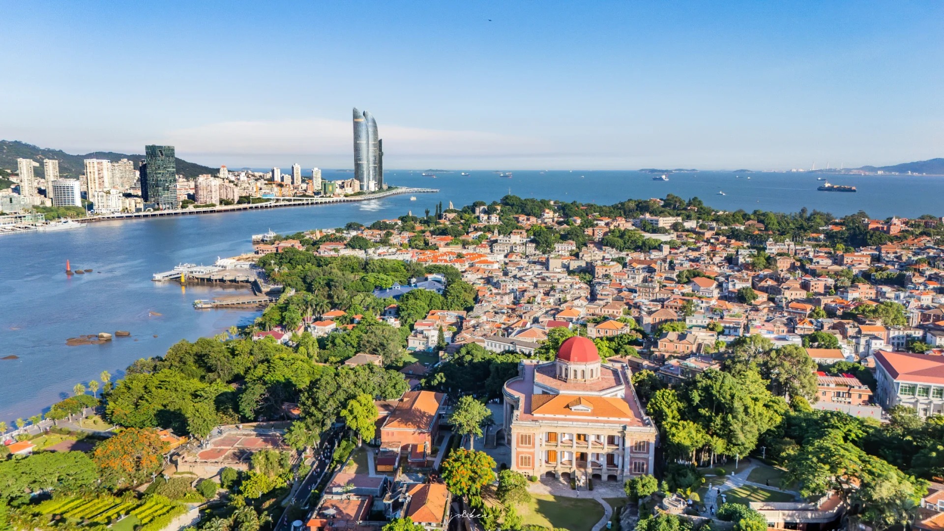 鼓浪嶼海岸風光